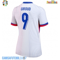 Camisa de time de futebol França Olivier Giroud #9 Replicas 2º Equipamento Feminina Europeu 2024 Manga Curta